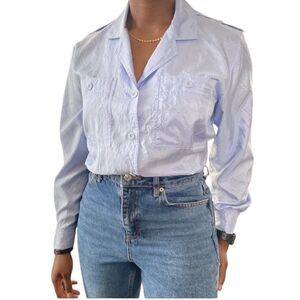 JOSEPHINE Vintage  Collared Blouse